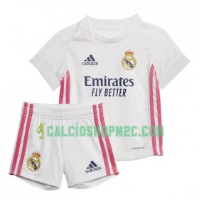 Real Madrid Bambino Maglia Prima 2020/2021 Manica Corta (+ Pantaloncini)